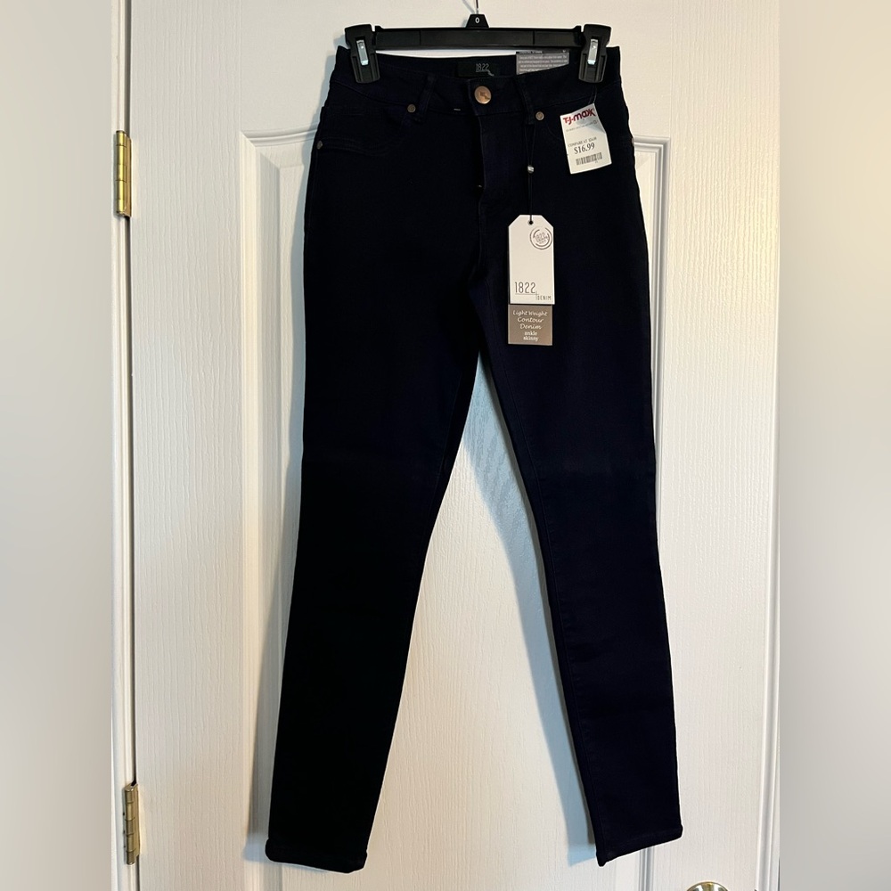 Blue jeggings